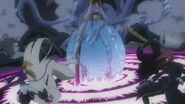 Lulu Bell's (D.Gray-Man) Dark Matter ability allows her transform herself into anything possible, even a body of intangible water.