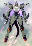 Lotor's Sincline Mech (Voltron: Legendary Defender), much like Voltron, is made from a trans-reality comet, granting it immense strength, speed, durability, and weapons, that allowed it to match Voltron in battle. It was also able to access the Quintessence Field to increase its power.