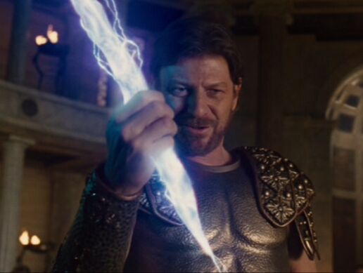 Zeus and the bolt - lightning-thief