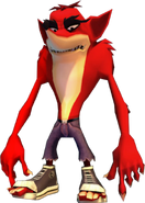 Evil Crash (Crash Bandicoot), Crash's evil twin from the Tenth Dimension.