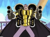 Foul Play Krieg.png (278 KB) Krieg (One Piece) lives up to his moniker "Foul Play" as his tactics revolve around using dishonest and underhanded methods to defeat his enemies.