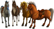 Starshine, Meteor, Concorde and Tin-Can (Star Stable/Starshine Legacy)