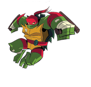 Raphael (Rise of the Teenage Mutant Ninja Turtles), the leader of the teenage mutant ninja turtles.