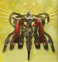 Jubileus, the Creator (Bayonetta), Goddess of Light, and the creator and ruler of Paradiso and the angels that inhabit it.