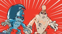 Rough and Tumble (IDW's Sonic the Hedgehog) have been robotized by the Metal Virus, becoming Zombots.