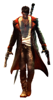 The new Dante (DMC: Devil May Cry) is half-angel, half-demon.