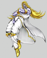 DIO, Gone To Heaven /Heaven Ascension DIO (Jojo's Bizarre Adventure: Eyes of Heaven), the form of a DIO Brando from a different universe in which he defeats the Joestars.