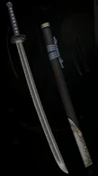 Jinran Maru (Ninja Gaiden) is a legendary katana passed down in the Mugen Tenshin Ninja Clan, imbued with the power of the storm.