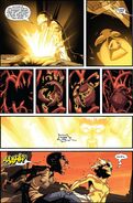 Elixir (Marvel Comics) restoring David Alleyne's heart.