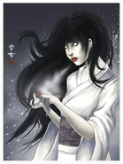 Yuki-onna.jpg (87 KB) Yuki-Onna (Japanese Mythology) are female spirits with powers relating to the cold, most notably creating ice.