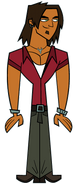 Alejandro's (Total Drama World Tour) tactics to get himself further into the game was by manipulating females.