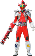 Gentaro Kisaragi (Kamen Rider Fourze) as Kamen Rider Fourze Firestates