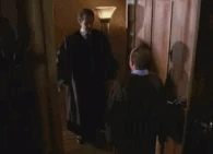 Gideon (Charmed) disperses Sigmund's molecules, killing him.