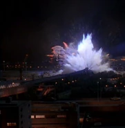 Destoroyah (Godzilla) is composed of microscopic crustaceans, dispersing into them after an attack by Godzilla.