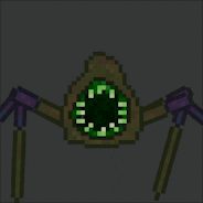 Gorse.gif (273 KB) Gorses (People Playground) are arachnid creatures that have acid blood, that can be repurposed and used as a defense mechanism.