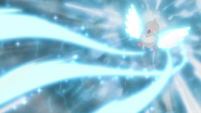 Pidove (Pokémon) using a move known as Gust.