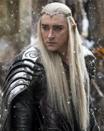 Thranduil the "Elevenking" (The Hobbit) though he had compassion within him, was still scarred by Mordor and as such was often cruel, greedy and prideful.