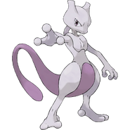Mewtwo (Pokémon) is a genetically augmented clone of Mew.