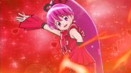 Megumi Aino (Happiness Charge Pretty Cure!) as Cure Lovely Cherry Flamenco