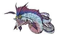 The Water Dragon (Ōkami) is ugly fish, …