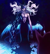Lilith (Black Clover).jpg (540 KB) Lilith (Black Clover) was one of the Highest-Ranking Devils of the Underworld with the ability to cast sinister ice-related spells and manipulate powerful demonic ice using her innate magic attribute, Demon Ice Magic.