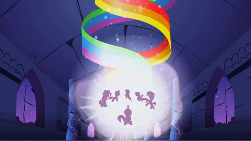 Main 6 ponies rainbow beam S1E2