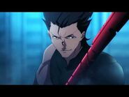 Saber vs Lancer Epic Fight fate zero-2