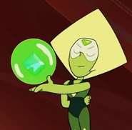 PeridotBubble.png (152 KB) Peridot (Steven Universe) bubbling a gem.