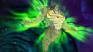 Tritannus (Winx Club) absorbing toxic pollution.