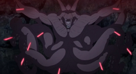 ..Stakes powerful enough to restrain a Tailed Beast such as Gyuki...