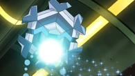 Cryogonal (Pokémon) using Frost Breath.