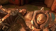 Bruz (Middle Earth: Shadow of War) breaking free from Talion's control and betraying him.