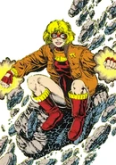 Tara Markov/Terra (DC Comics) has masterful control over the element of earth, capable of controlling carbons within.