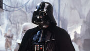 Anakin Skywalker/Darth Vader's (Star Wars) life support armour makes him more machine than man.