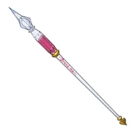 The Shrink Drink (Souyaku Toaru Majutsu no Index) is a spiritual item intended by the Bridge Builders Cabal to execute rogue Transcendents. Created by Alice Anotherbible, containing a portion of her power and is given by the Cabal executioner Mut Thebes, it is capable of killing normal Transcendents in a single blow.