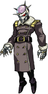 Brain Drain (Skullgirls), The Mad Scientist responsible for the creation of Painwheel.