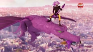 Guitar Villain Dragon Miraculous Ladybug.png (356 KB) When Jagged Stone was akumatized by Hawk Moth, his pet crocodile Fang (Miraculous: Tales of Ladybug & Cat Noir) was akumatized with him, turning him into a dragon.