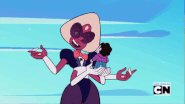 Sardonyx Doll-Joints.gif (1.17 MB) Sardonyx (Steven Universe) has been shown to have "doll joints", body segments that have full rotation independent of the rest of her body...