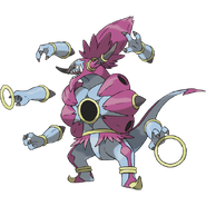 Hoopa (Pokemon) can form portals with the rings it carries.