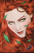 Due to having her DNA mutated into a plant-like capabilities basing on solar energy, Poison Ivy's (DC Comics) will live longer and aged slower than regular humans, as long as she maintain absorbing enough solar energy