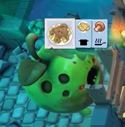 Rotten Apple (Overcooked series) are zombified apples.