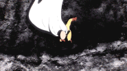 Saitama's (One Punch Man) inability to fly is compensated by his immense leg strength; allowing him to leap from the moon.