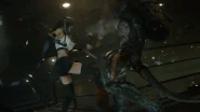 Tifa Lockhart (Final Fantasy VII) mainly utilizes her great strength in combat.