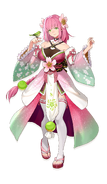 Ulalaka (Rune Factory: Guardians of Azuma) is repeatedly noted to be a very beautiful, buxom woman.