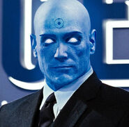 Dr. Manhattan (Watchmen) is immortal due to his physiology.