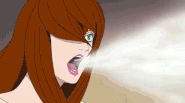 Mei Terumī (Naruto) uses her Boil Release to create and manipulate a corrosive vapor.