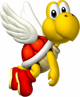 A Koopa Paratroopa (Super Mario)