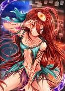 Redeye (Valkyrie Crusade) can kill anything who looks into her center eye.