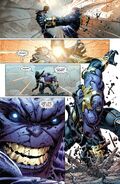 Thanos (Marvel Comics) thanks to having Nigh-Invulnerability has survived blasts that could destroy planets and galaxies, has survived getting pulled into blackholes, getting hit multiple times with Blackbolt's shout and even survived blasts from Odin.