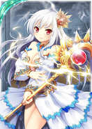 Zeus (Valkyrie Crusade) as goddess of lightning, can control the very concept of electricity/lightning.